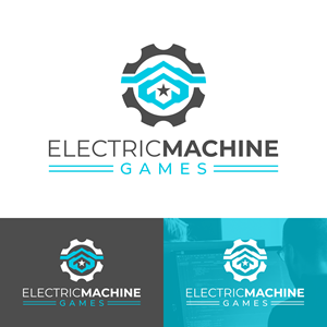 Logo Design by Aezakmi for Electric Machine Games | Design: #34796233
