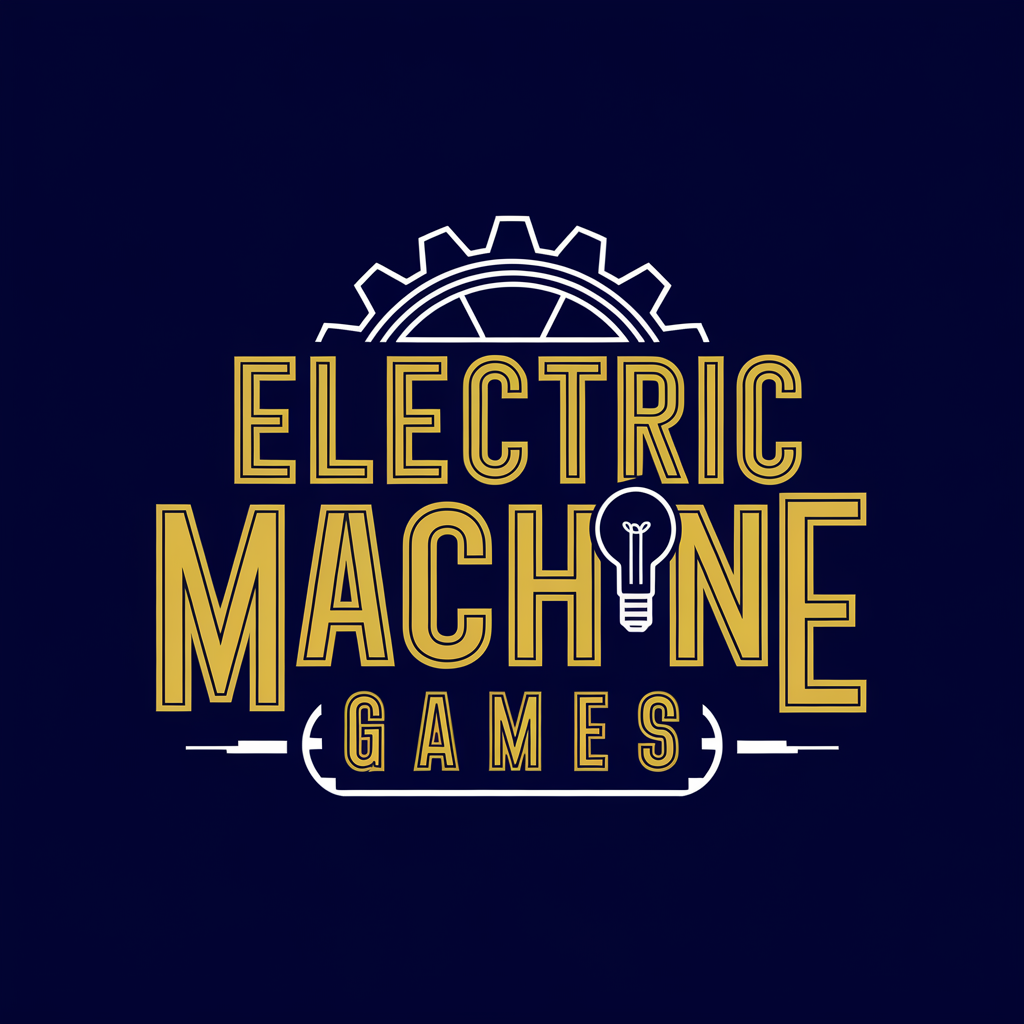 Logo Design by Shariqology for Electric Machine Games | Design #34777413