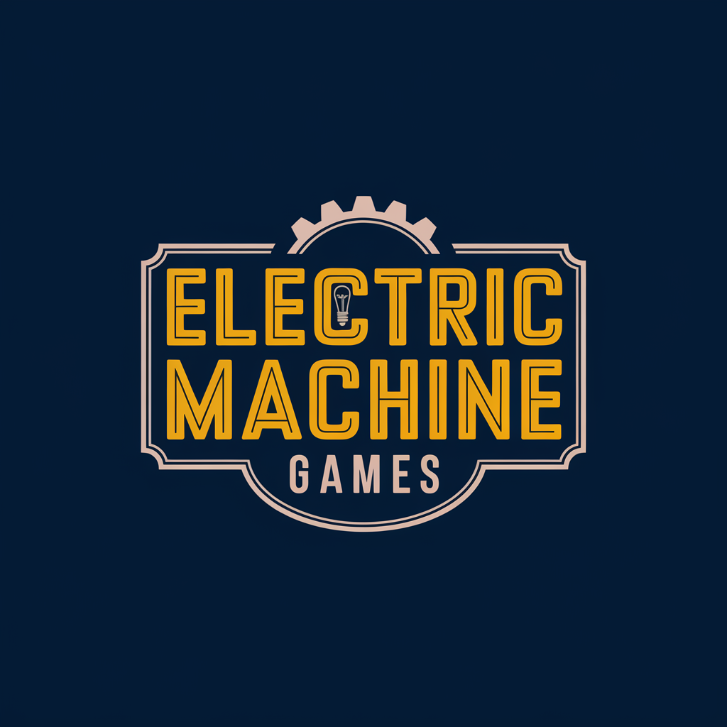 Logo Design by Shariqology for Electric Machine Games | Design #34777414