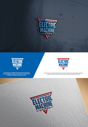 Logo Design by sulemani  creation for Electric Machine Games | Design: #34776141