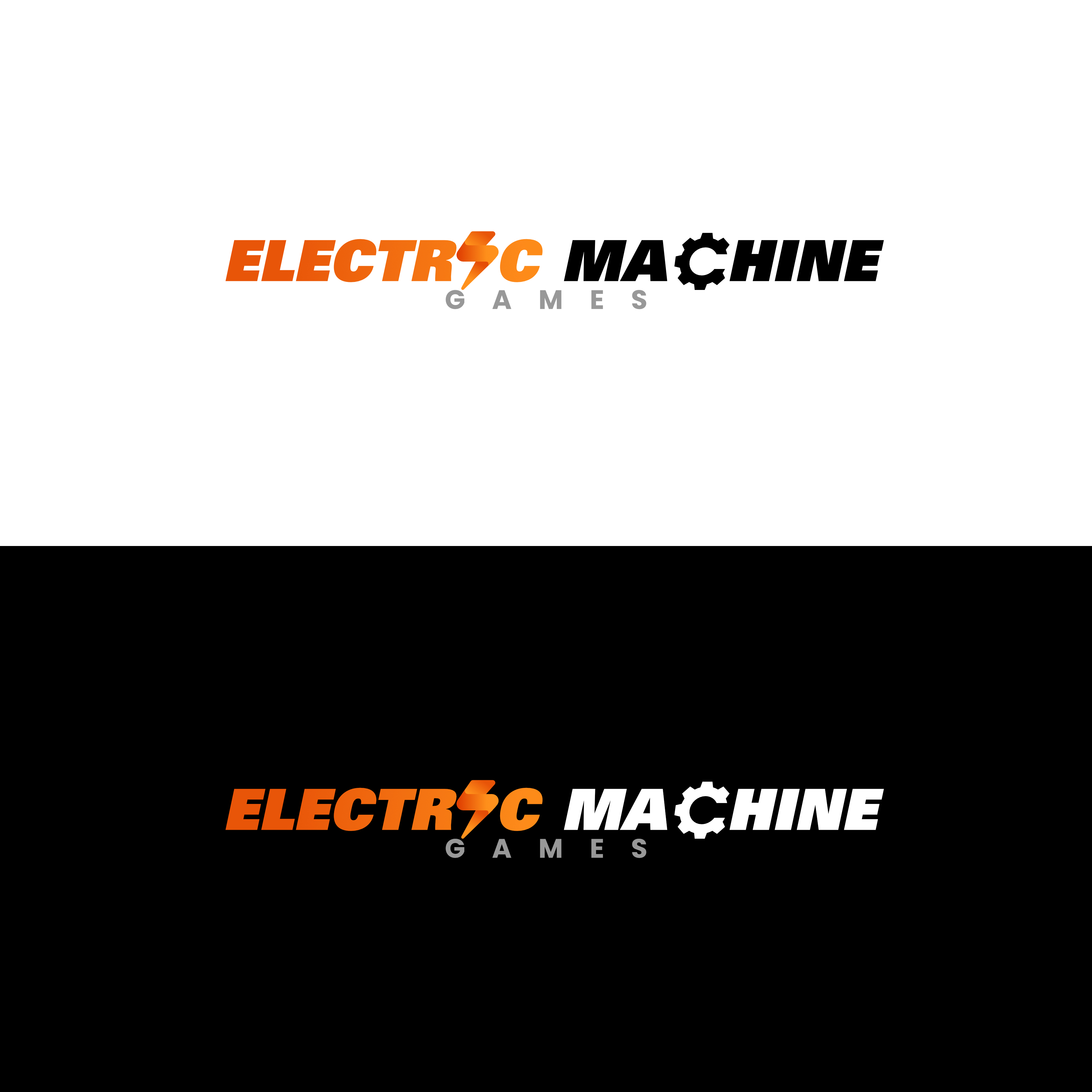 Logo Design by MasMasDesign for Electric Machine Games | Design #34771866