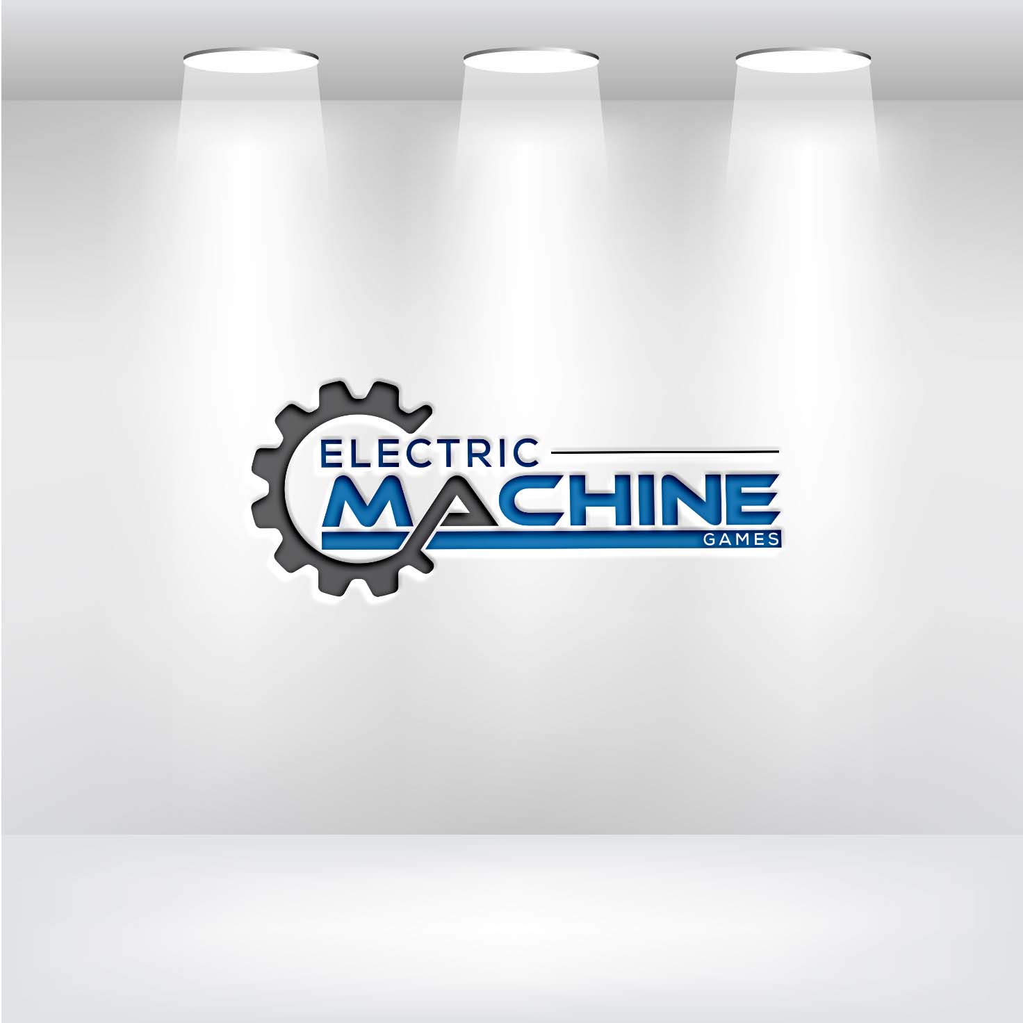 Logo Design by GeekGroup for Electric Machine Games | Design #34786503