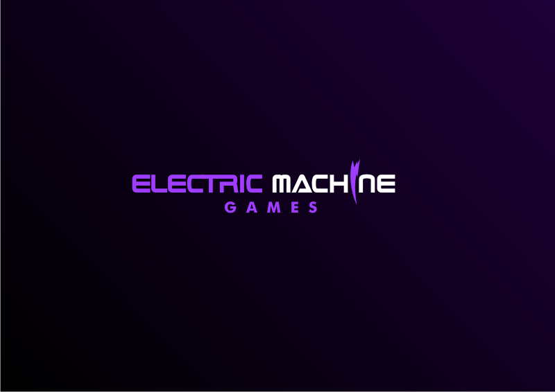 Logo Design by Amduat Design for Electric Machine Games | Design #34772400