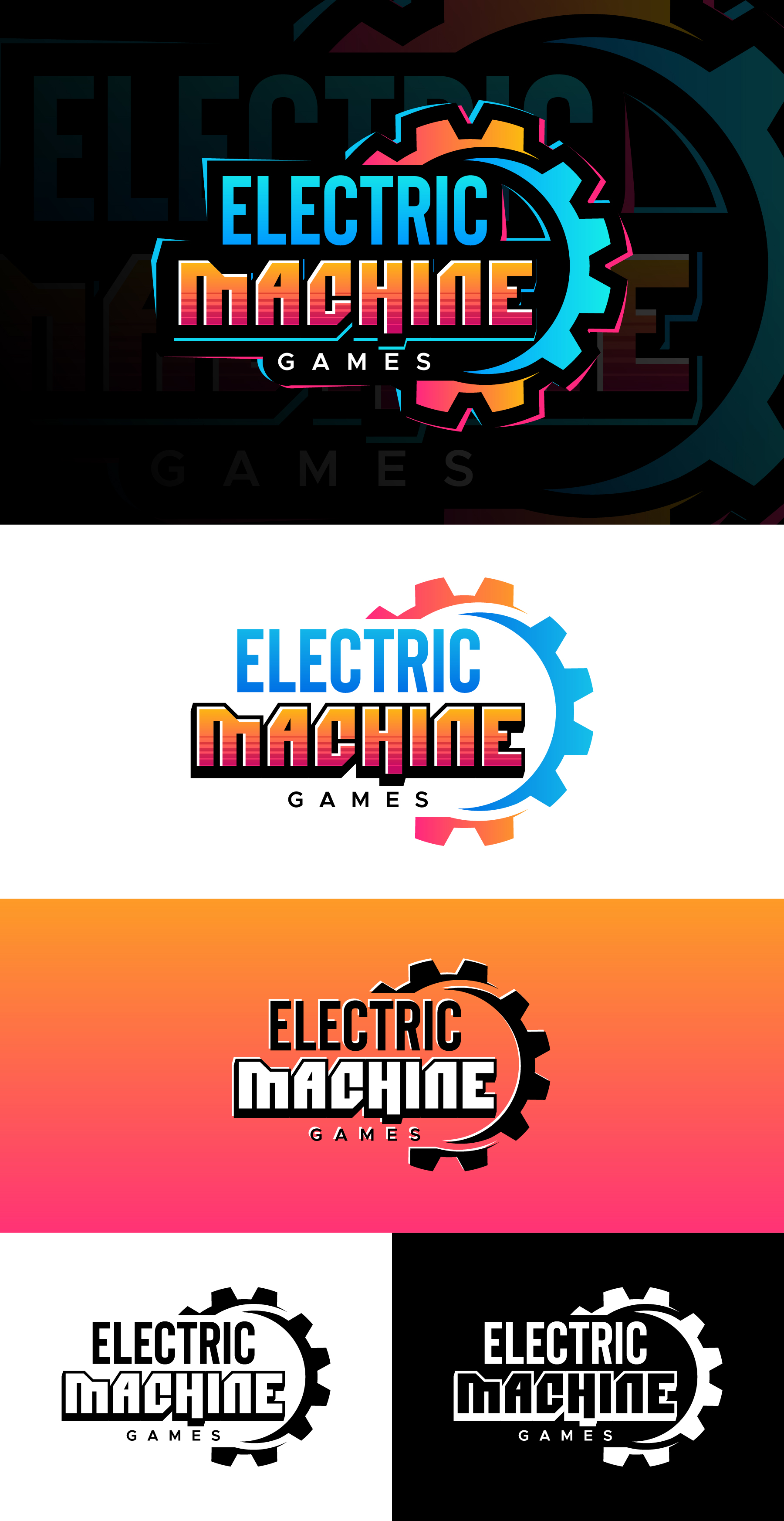 Logo Design by debdesign for Electric Machine Games | Design #34773525