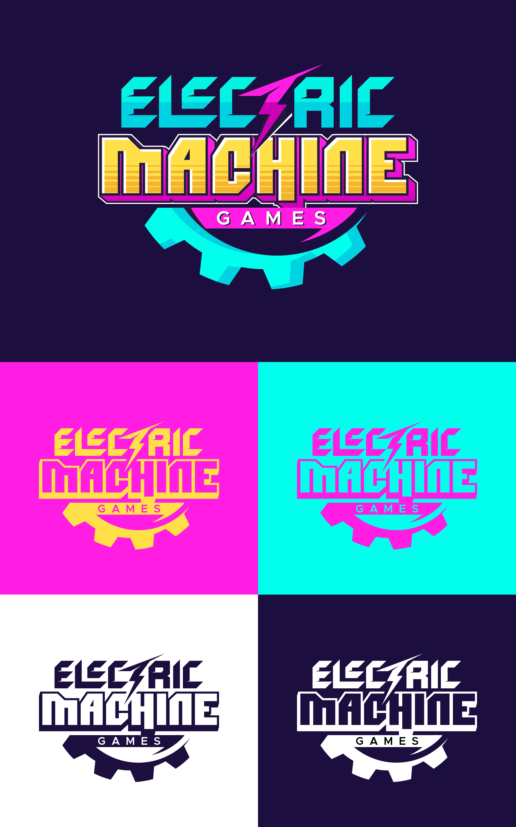 Logo Design by debdesign for Electric Machine Games | Design #34773526