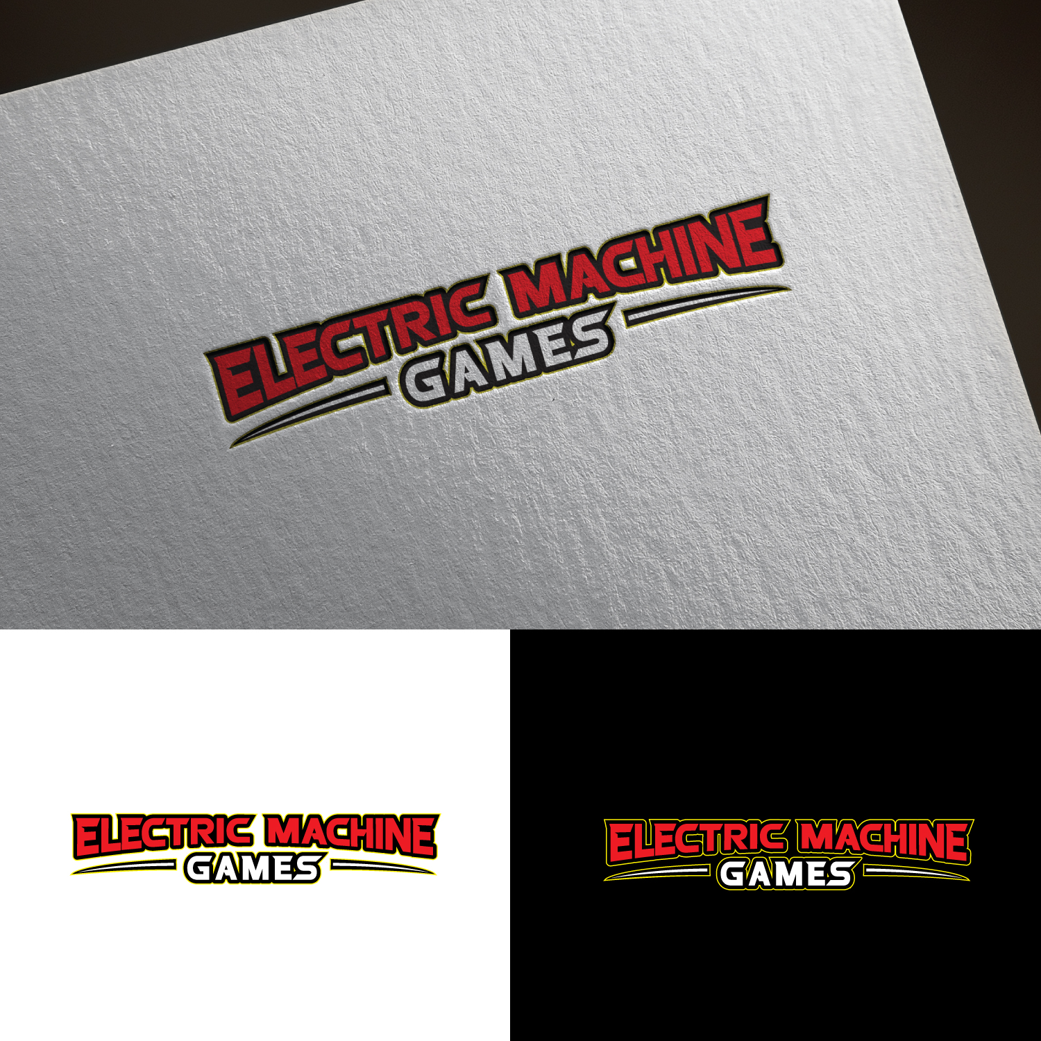 Logo Design by sankar999 for Electric Machine Games | Design #34773938