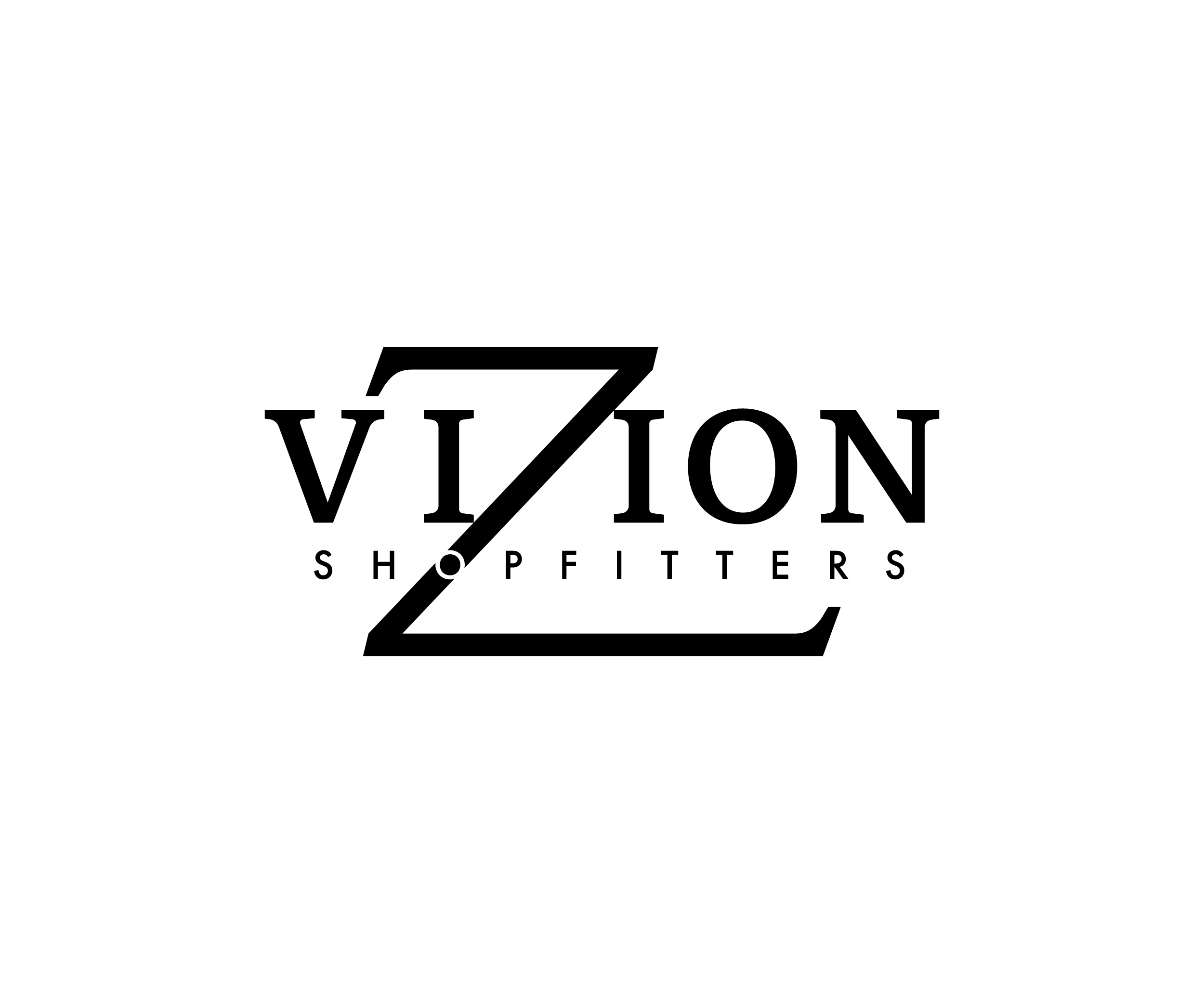 Logo Design by Oumazu for Vizion Shopfitters | Design #34784309
