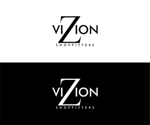 Logo Design by alkaline for Vizion Shopfitters | Design: #34772734