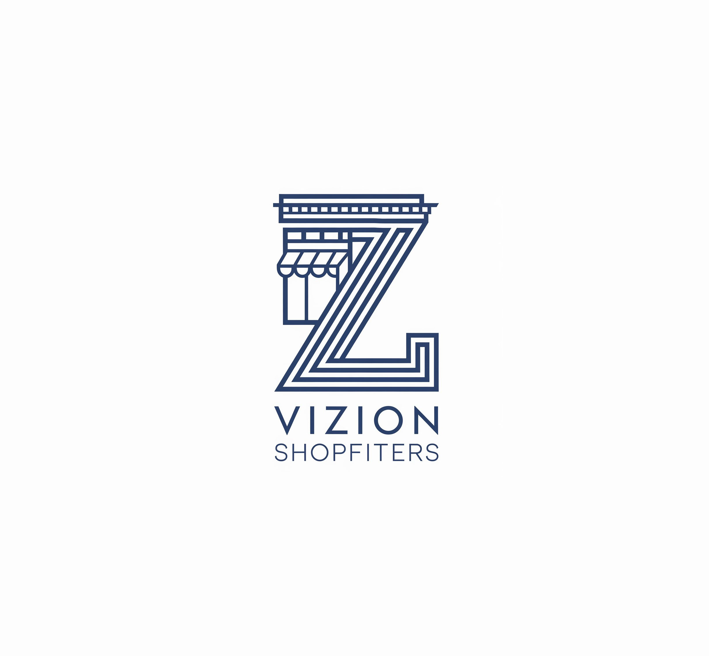 Logo Design by KING JM for Vizion Shopfitters | Design #34774829