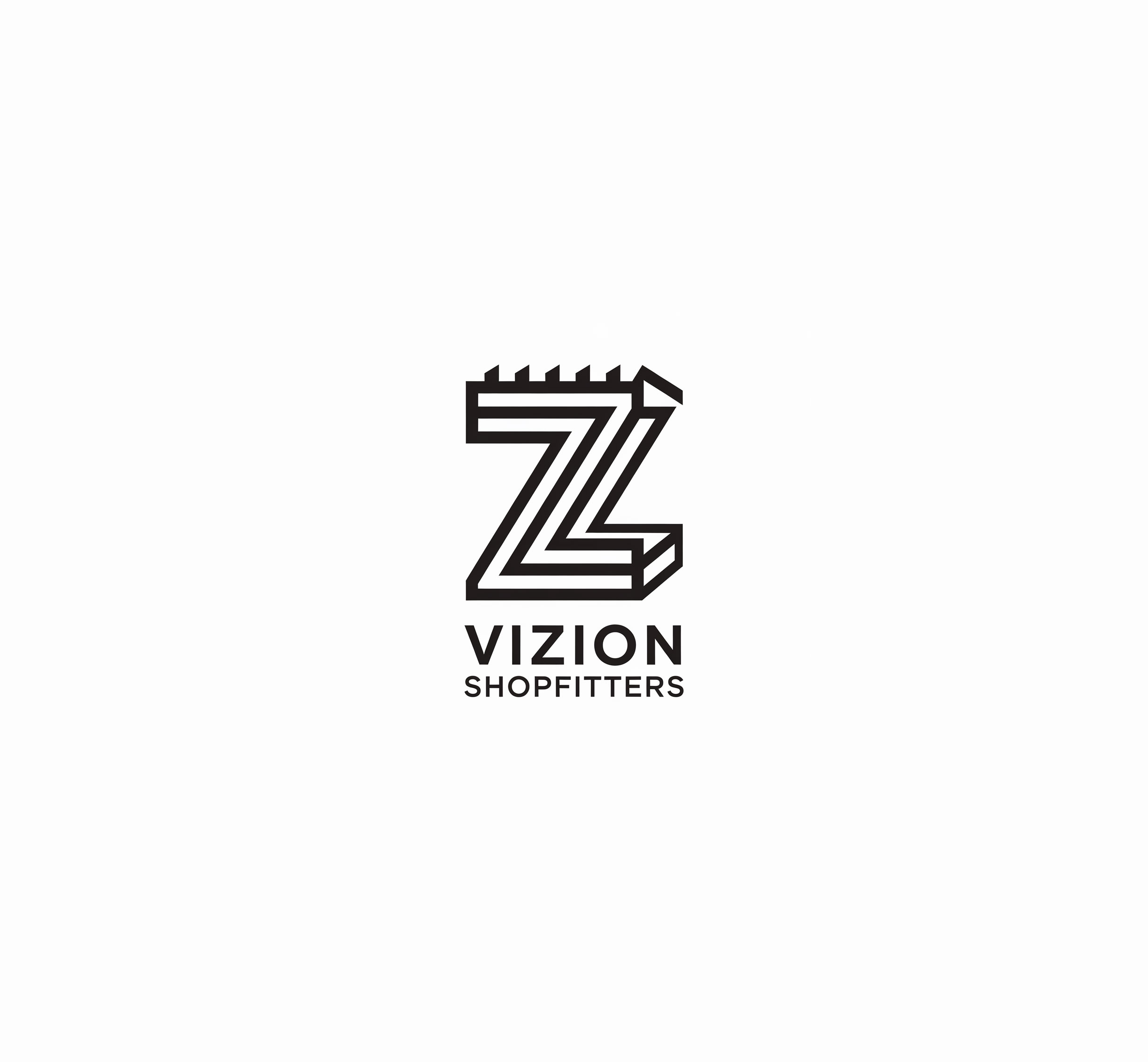 Logo Design by KING JM for Vizion Shopfitters | Design #34774830