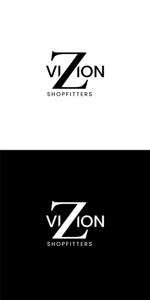 Logo Design by Rush Advertising for Vizion Shopfitters | Design: #34773137