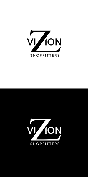 Logo Design by Rush Advertising for Vizion Shopfitters | Design: #34773139