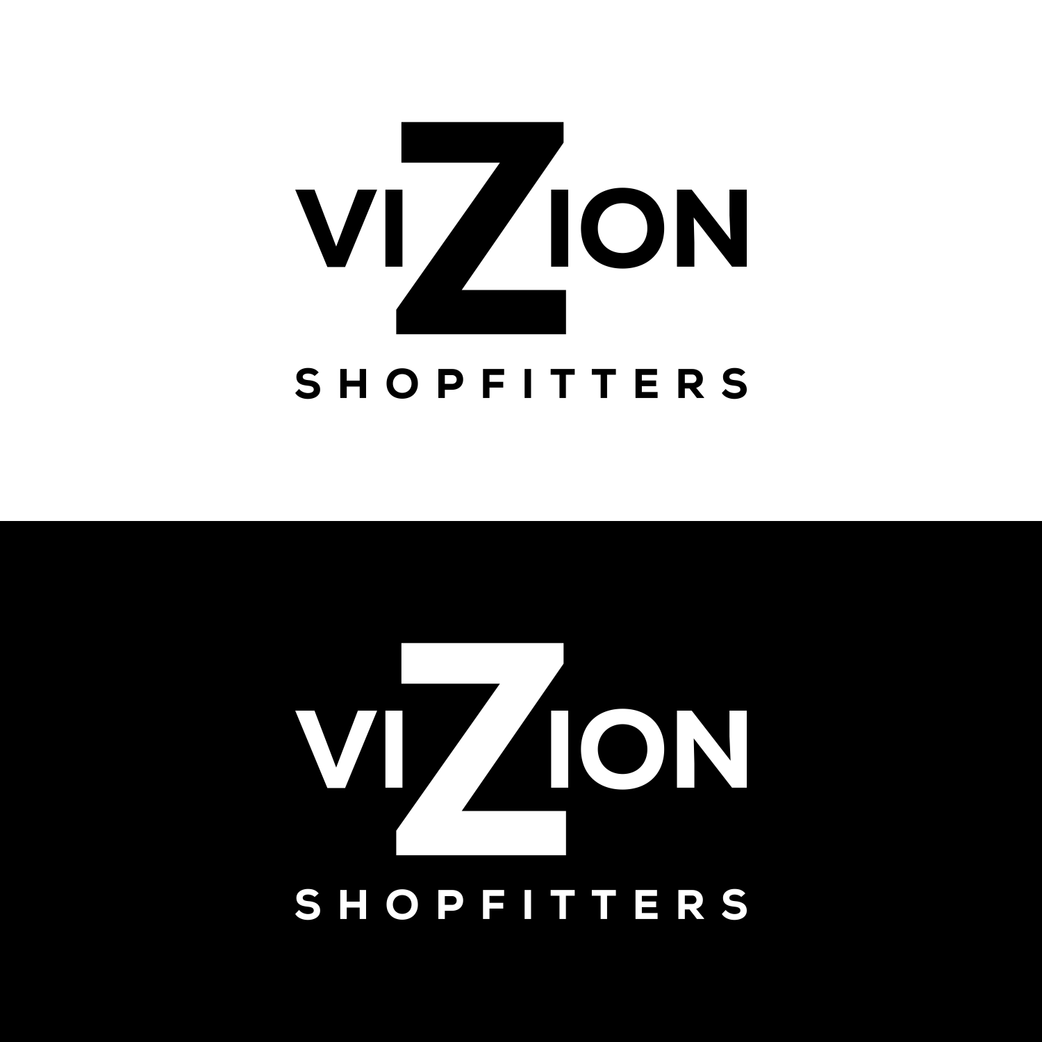 Logo Design by anak hits for Vizion Shopfitters | Design #34772625
