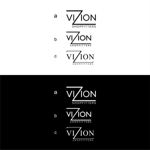 Logo Design by diego costa for Vizion Shopfitters | Design: #34773237