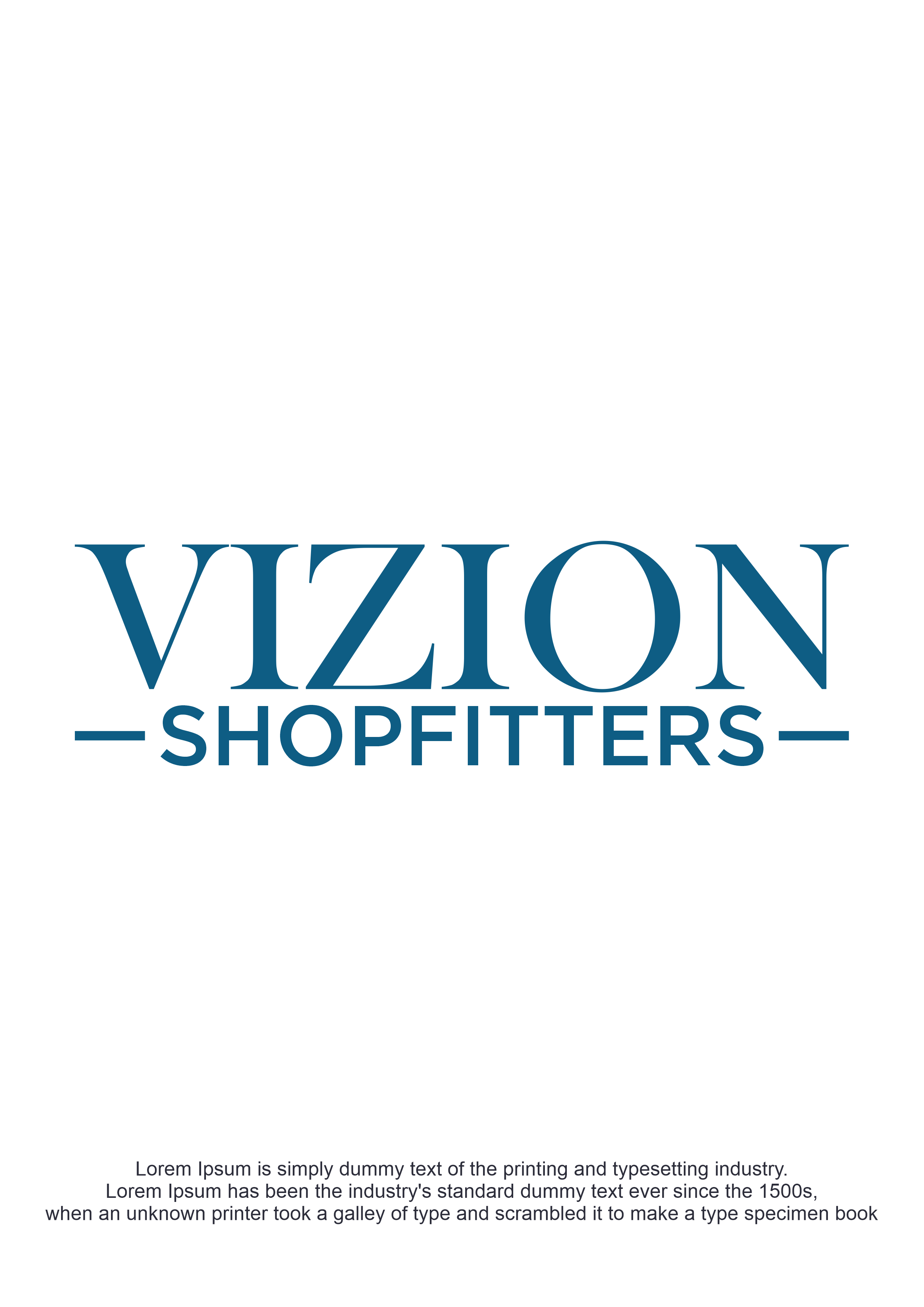 Logo Design by Abigaill_design for Vizion Shopfitters | Design #34779648