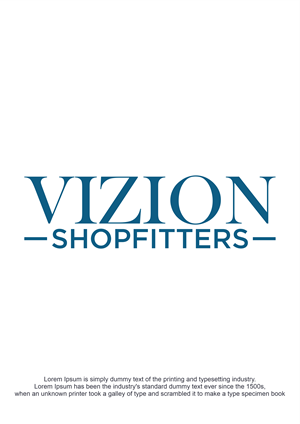 Logo Design by Abigaill_design for Vizion Shopfitters | Design: #34779648