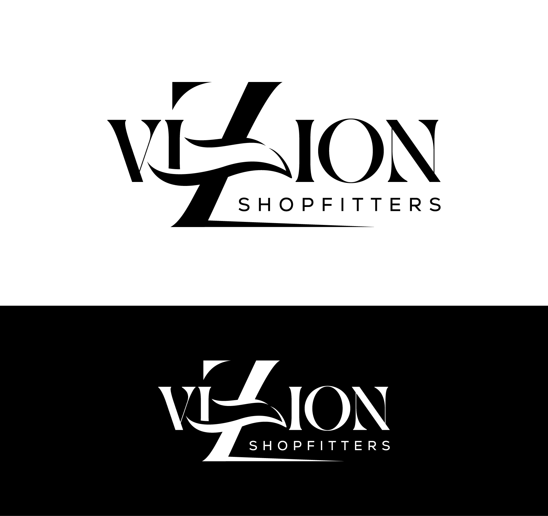 Logo Design by debdesign for Vizion Shopfitters | Design #34789448