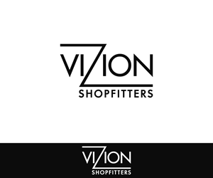 Logo Design by Ansh Design for Vizion Shopfitters | Design: #34776012