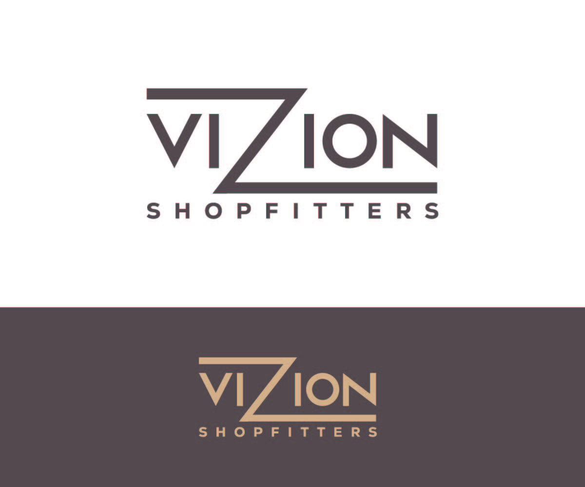 Logo Design by Ansh Design for Vizion Shopfitters | Design #34776013