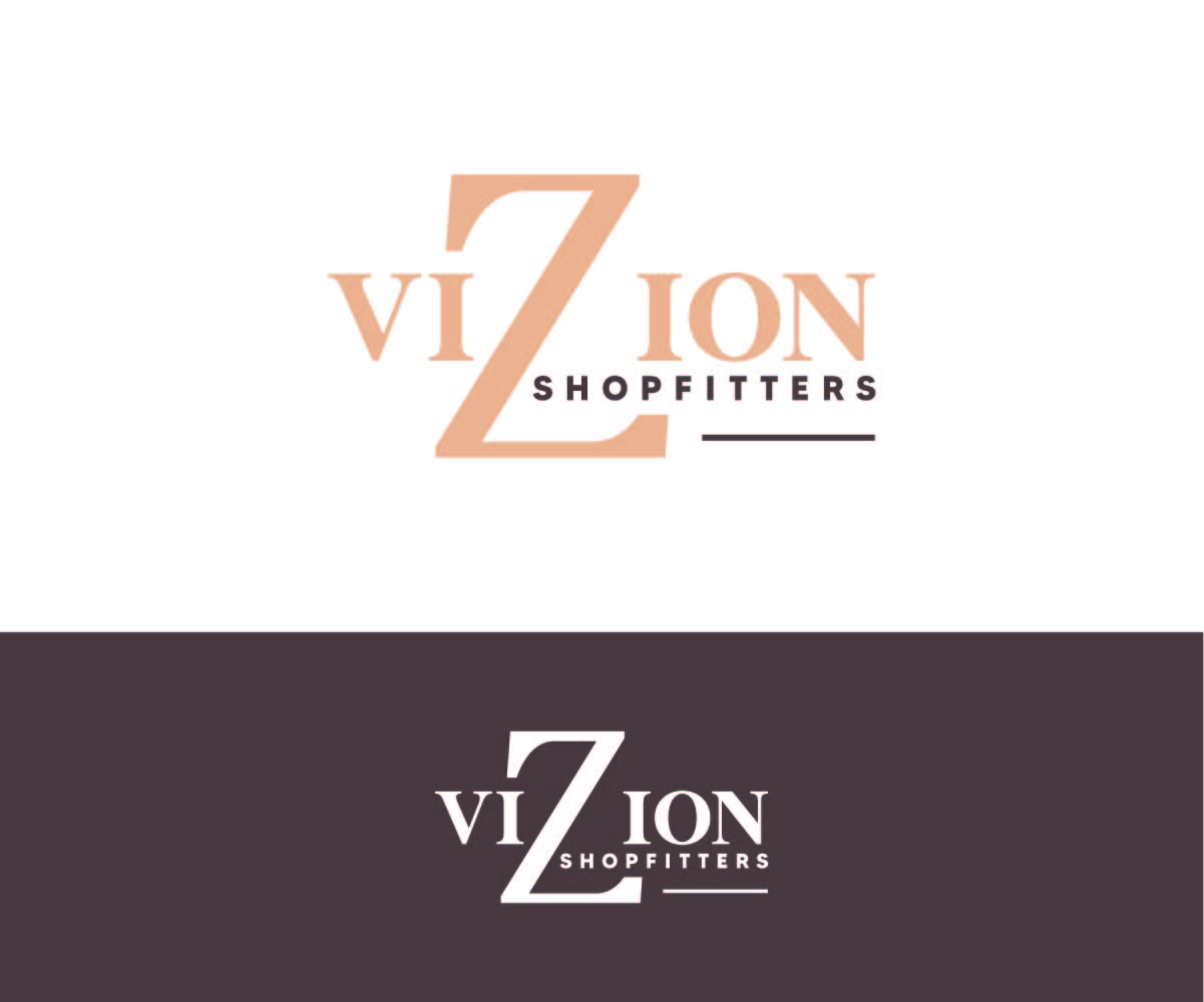 Logo Design by Ansh Design for Vizion Shopfitters | Design #34776014