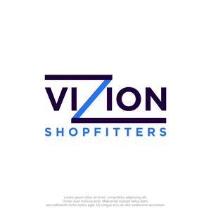 Logo Design by M.Syaiful Huda for Vizion Shopfitters | Design: #34772619