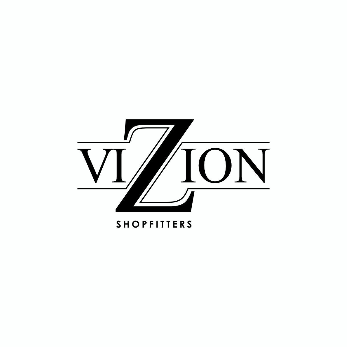 Logo Design by Ashani Bhattacharya for Vizion Shopfitters | Design #34774418
