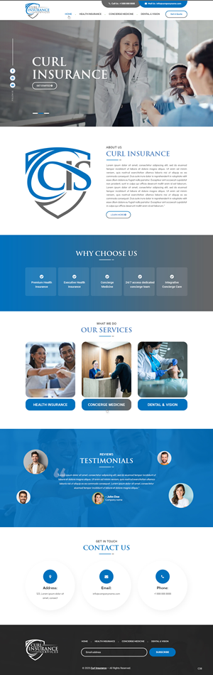 Web Design by pb for this project | Design #34777276