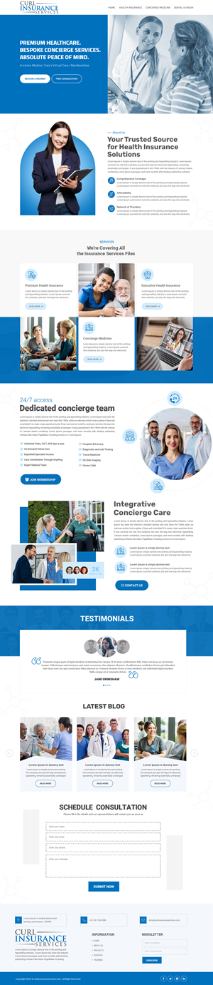 Web Design by Dream Logo Design for this project | Design #34790322