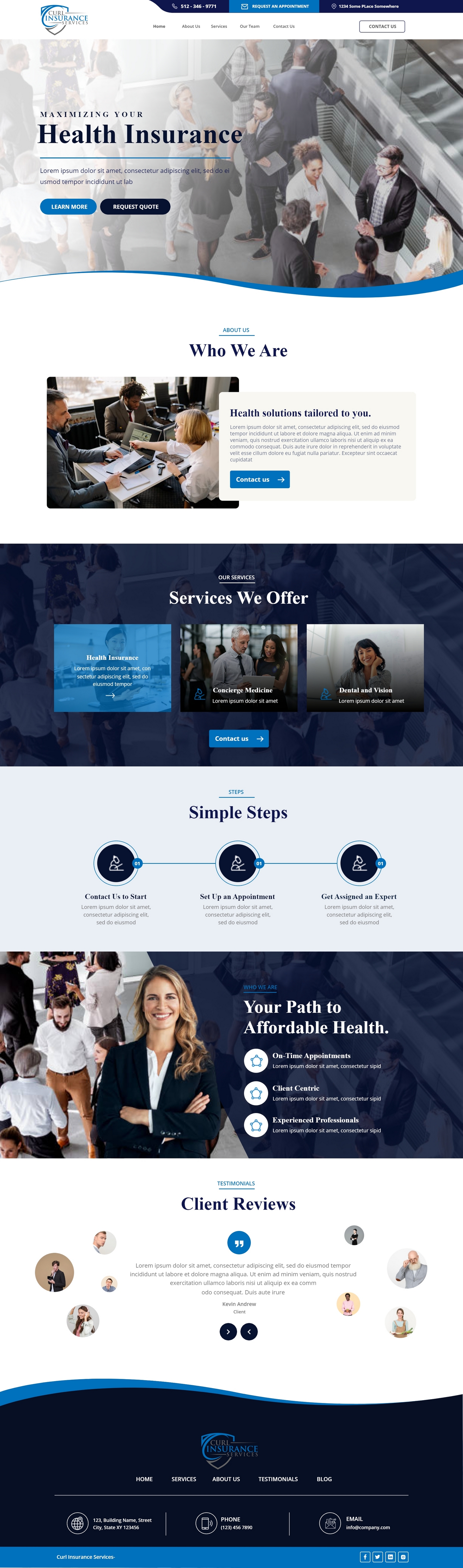 Web Design by Andrew Asiimwe for this project | Design #34804951