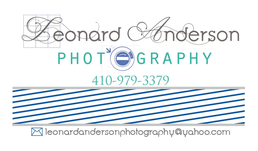 Business Card Design by VanityConceptionDesign for Leonard Anderson Photography | Design #3106956
