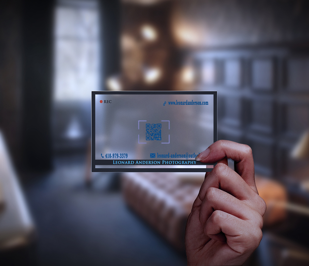 Diseño de Tarjeta de Presentación por  Andy Dollinger para Leonard Anderson Photography | Diseño #3131861
