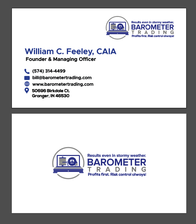 Logo Design by Anton for Barometer Trading, LLC | Design #34798340
