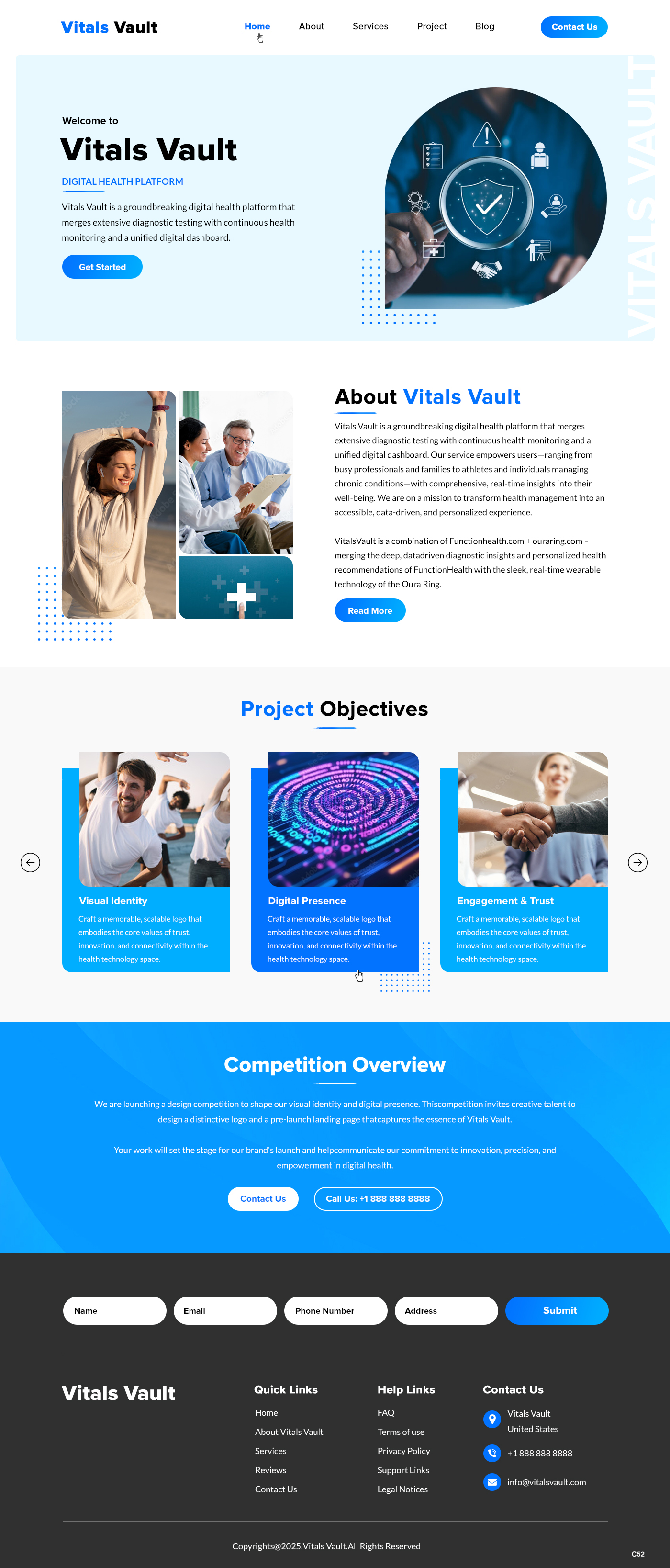 Design de Page d'Accueil par pb pour ce projet | Design #34790833