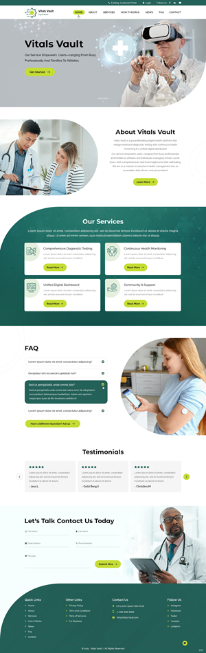 Landing Page Design by pb for this project | Design: #34790858
