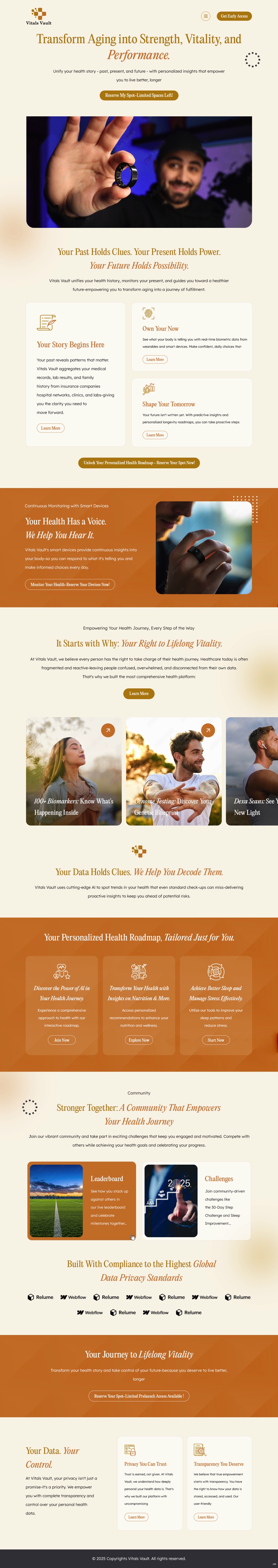 Landing Page Design by pb for this project | Design #34823423