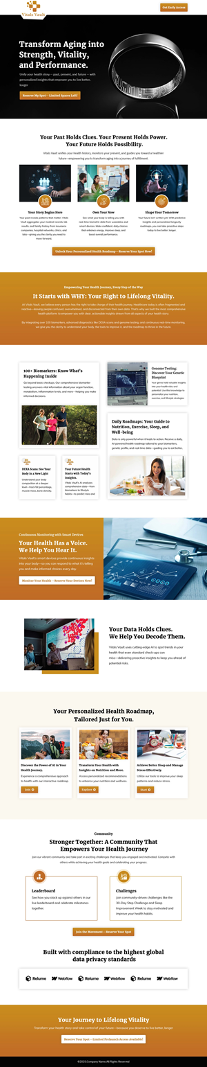 Landing Page Design by pb for this project | Design: #34823425