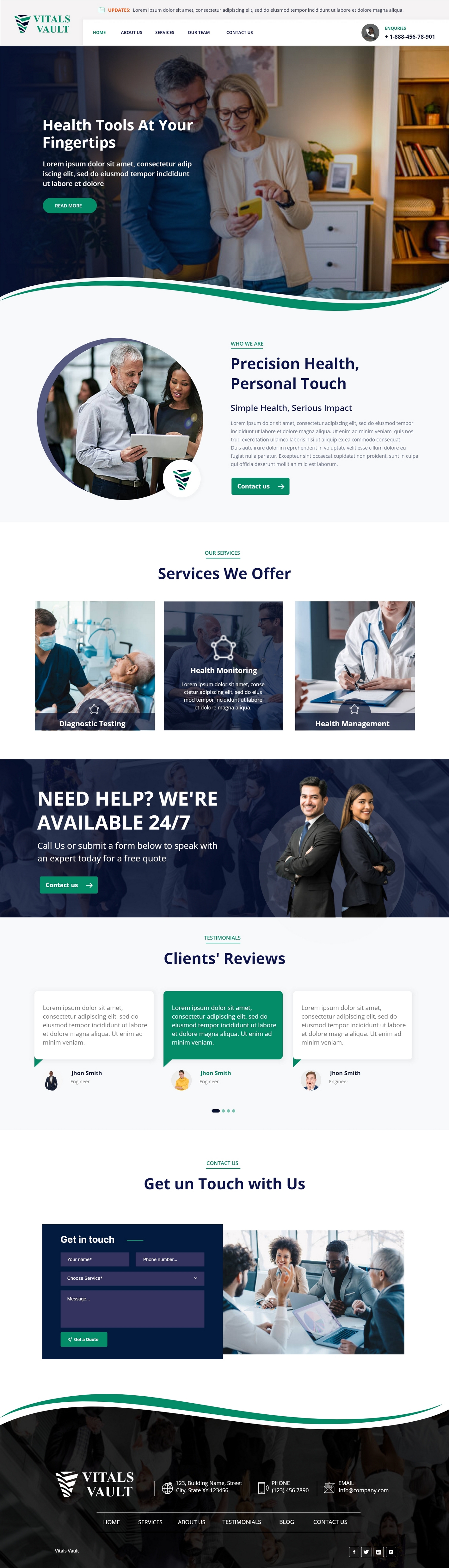 Design de Page d'Accueil par Andrew Asiimwe pour ce projet | Design #34802874