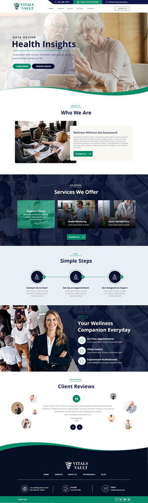 Landing Page-Design von Andrew Asiimwe für dieses Projekt | Design: #34802876