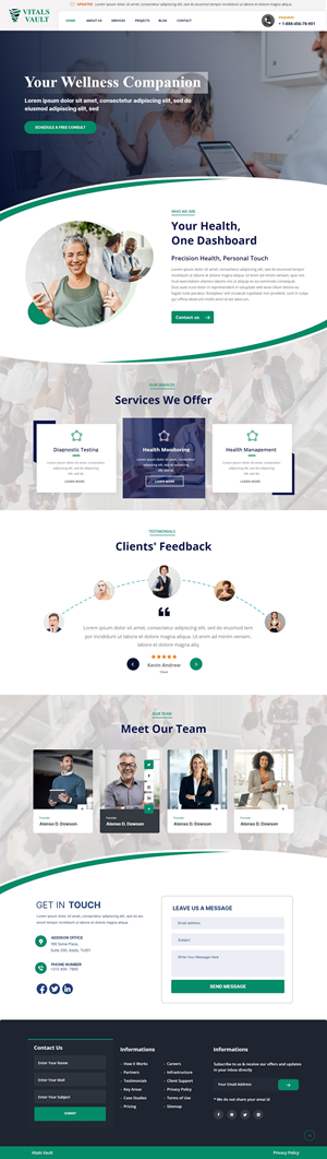Landing Page-Design von Andrew Asiimwe für dieses Projekt | Design: #34802880