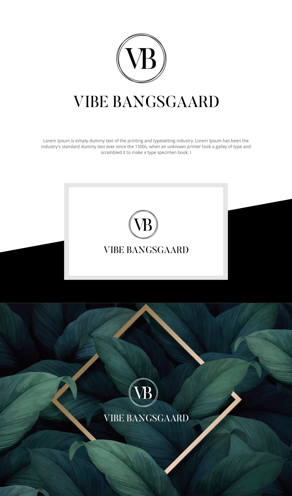 Logo Design by SanaPixel for Vibe Bangsgaard Consulting | Design #34789421