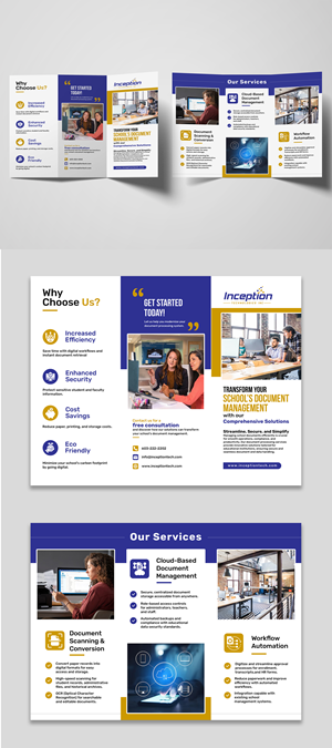 Flyer Design by debdesign for Inception Technologies Inc. | Design: #34788720