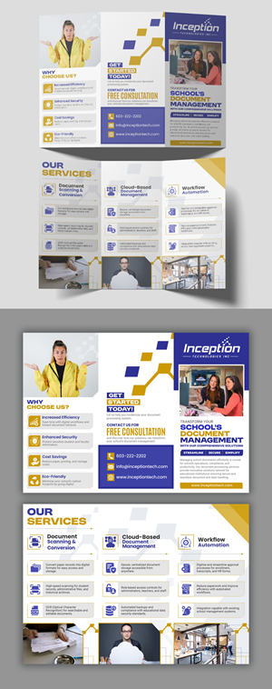 Flyer Design by debdesign for Inception Technologies Inc. | Design: #34798758