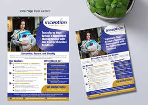 Flyer Design by Impressive Designs for Inception Technologies Inc. | Design #34793734