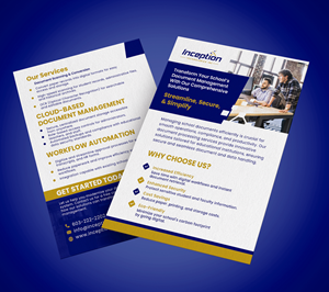 Flyer Design by Maxo-Biz for Inception Technologies Inc. | Design: #34806939