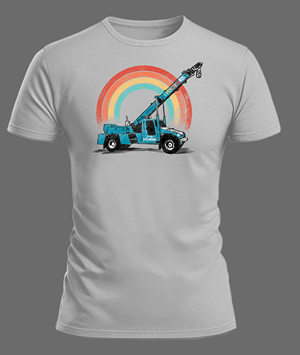 T-shirt Design by Johncina for evo cranes pty ltd | Design: #34822753