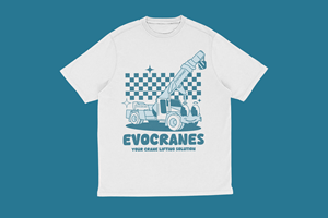 T-Shirt-Design von Hakaze Std für evo cranes pty ltd | Design #34799881