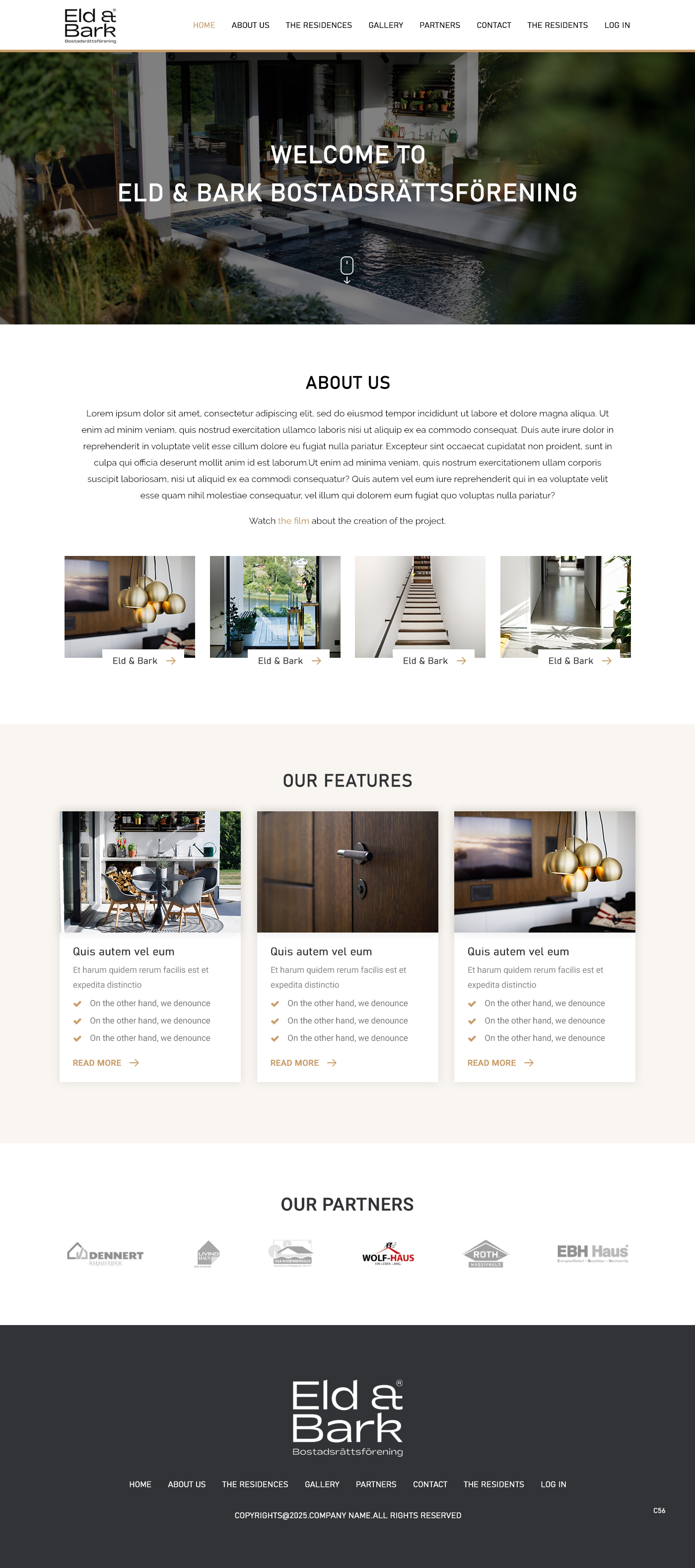 Web Design by pb for Elithus i Stockholm AB | Design #34796998