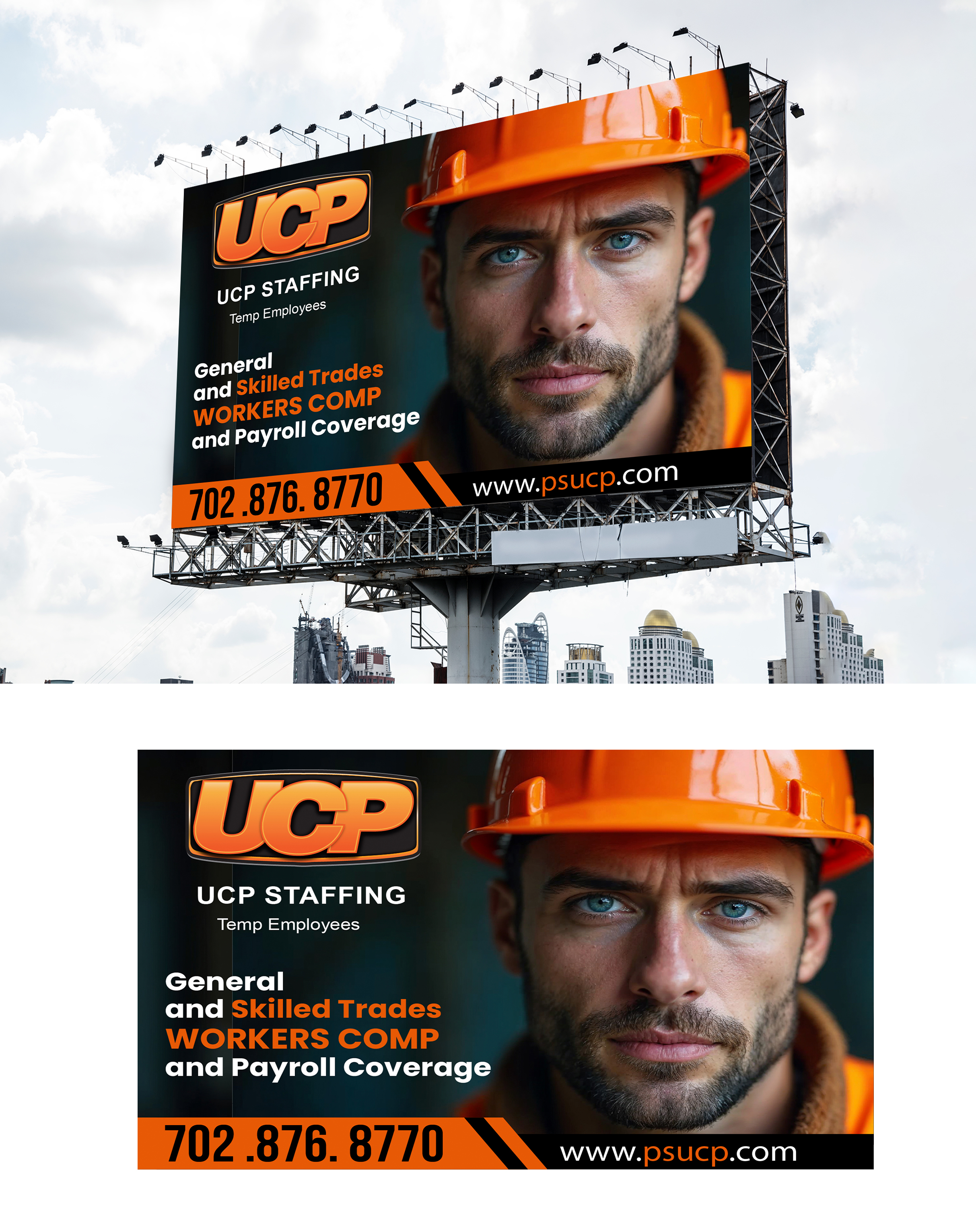 Signage Design by WrapTonic24 for UCP Personnel Services | Design #34796353