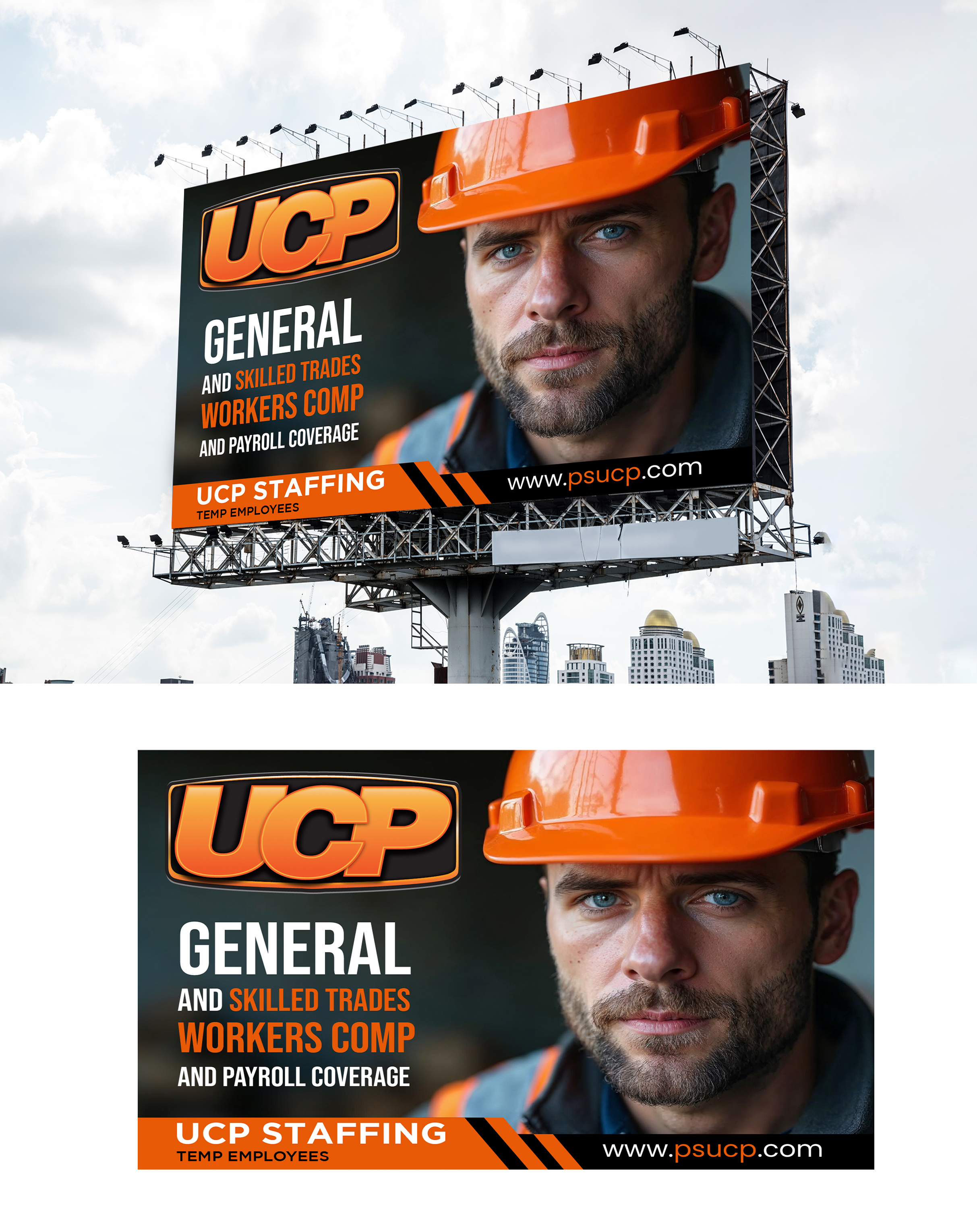 Signage Design by WrapTonic24 for UCP Personnel Services | Design #34796354