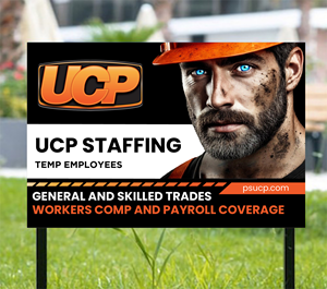 Design de Panneau par WrapTonic24 pour UCP Personnel Services | Design : #34800534